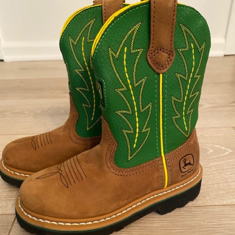 John Deere Johnny Poppers boots - size 12M
